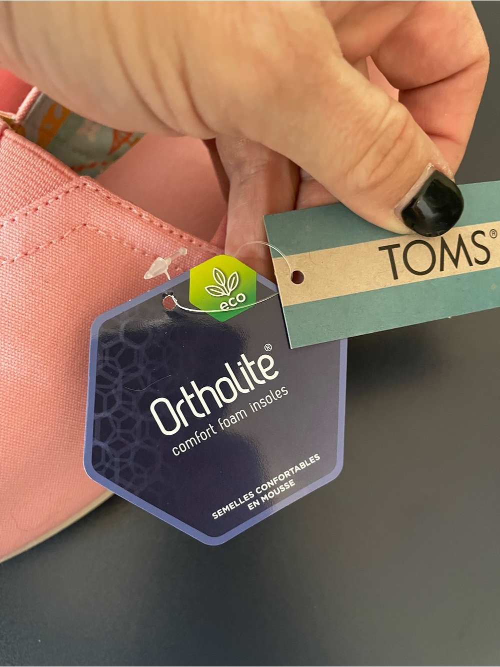 Tom’s Pink Pineapple Shoes Size Size 8.5 NWT - Picture 5 of 8